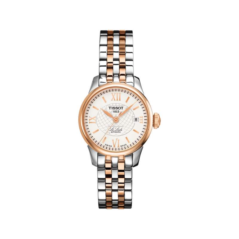 Montre Tissot femme automatique acier bicolore - vue 1