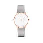Montre Paul Hewitt femme acier rose cuir gris - vue 1