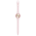 Montre Swatch Skinblush femme plastique silicone - vue D1