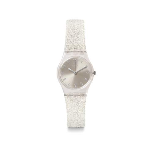 Montre Swatch Silver glistar femme plastique