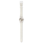 Montre Swatch Silver glistar femme plastique - vue D1