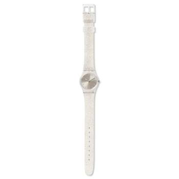 Montre Swatch Silver glistar femme plastique