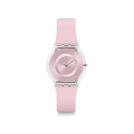 Montre Swatch Pink pastel femme plastique rose