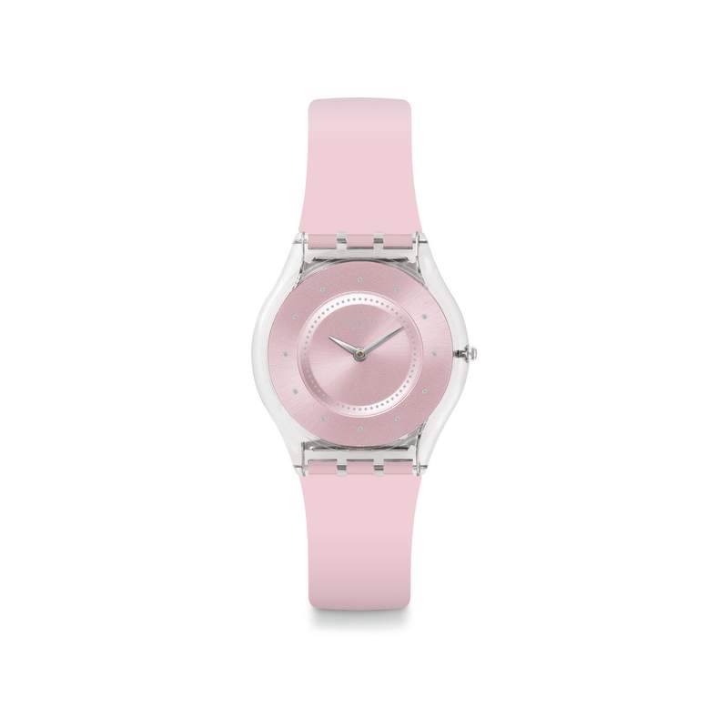 Montre Swatch Pink pastel femme plastique rose - vue 1
