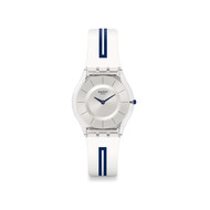 Montre Swatch Mediolino mixte bleu et blanc