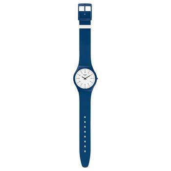 Swatch Marmarella gemengd plastic silicone horloge