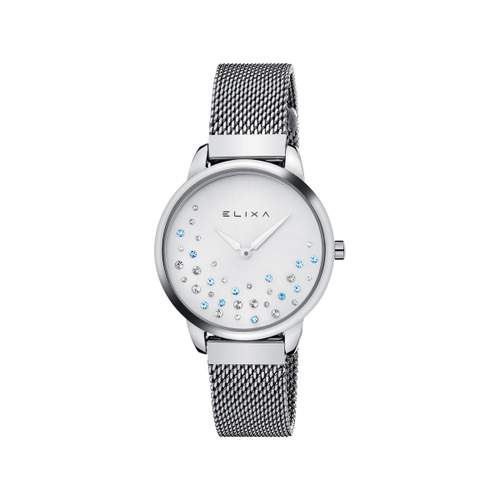 Montre Elixa femme acier milanais