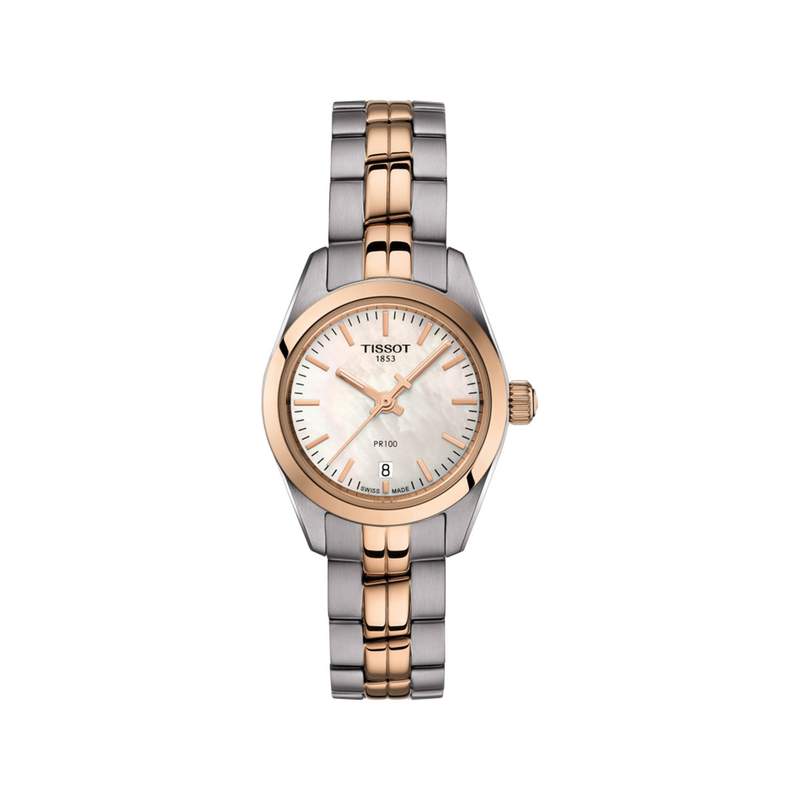 Montre Tissot femme acier bicolore - vue 1