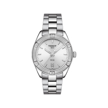 Women's Tissot PR 100 Sport Chic steel watch