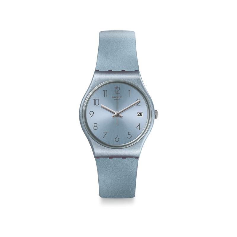 Montre Swatch Azulbaya femme silicone bleu - vue 1