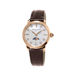 Montre Frederique Constant femme plaqué or rose - vue 1