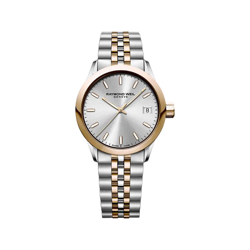 Montre Raymond Weil femme acier bicolore - vue 1
