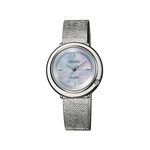Montre Citizen femme acier cristal - vue 1