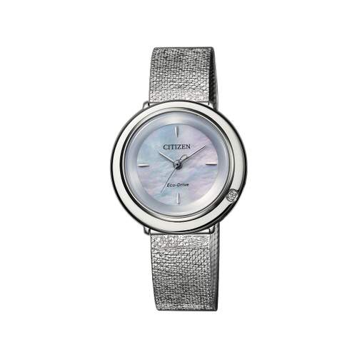 Montre Citizen femme acier cristal