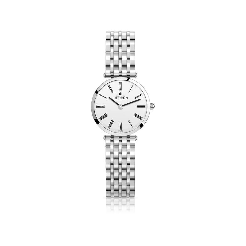 Montre Herbelin Epsilon femme acier - vue 1