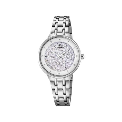 Montre Festina femme acier cristaux