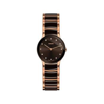 Montre Rado femme céramique acier rose