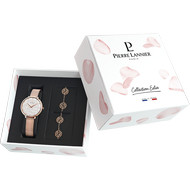 Coffret lannier femme acier rose
