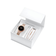 Coffret montre Pierre Lannier femme acier rosé