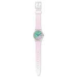Montre Swatch transformation femme silicone rose - vue D1