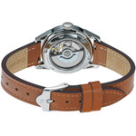 Montre Lip femme acier cuir marron foncé - vue 3