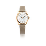Montre Herbelin Equinoxe femme acier rose bracelet cuir taupe - vue 1