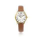 Montre Herbelin femme acier dore cuir - vue 1