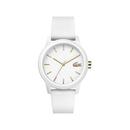 Montre Lacoste femme résine silicone blanc