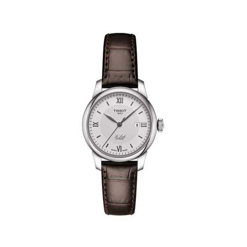 Montre Tissot femme acier cuir marron