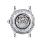 Montre Tissot femme acier cuir marron - vue 3