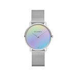 Montre Paul Hewitt femme acier gris milanais - vue 1