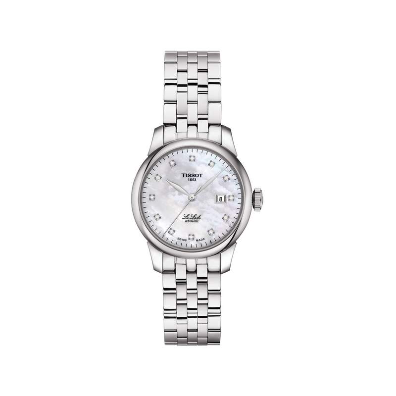 Montre Tissot femme automatique acier - vue 1