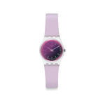 Montre Swatch mixte plastique silicone violet - vue 1