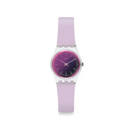 Montre Swatch mixte plastique silicone violet