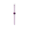 Montre Swatch mixte plastique silicone violet - vue V2