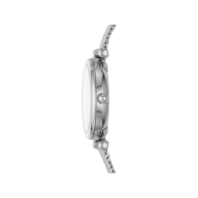 Montre Fossil femme acier chromé milanais - vue 2