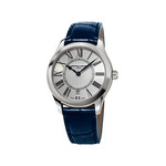 Montre Frederique constant femme acier cuir - vue 1