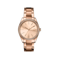 Montre Lacoste femme acier doré rose