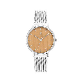 Montre Pierre Lannier femme acier chromé milanais