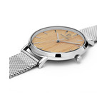 Montre Pierre Lannier femme acier chromé milanais - vue 2