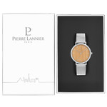 Montre Pierre Lannier femme acier chromé milanais - vue D1