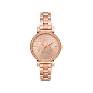 Montre Michael Kors femme acier doré rose