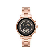 Montre Michael Kors connectée femme acier rose