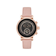 Montre Michael Kors connectée femme acier rose