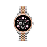 Montre Michael Kors connectée femme acier bicolore