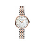 Montre Balmain femme acier bicolore doré rose - vue 1