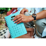 Montre Flik Flak Catch U plastique biosourcé bracelet silicone - vue porté 1