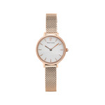 Montre Pierre Lannier Nova acier rose milanais - vue 1