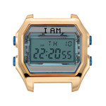 Boîte de montre IAM polycarbonate medium rose - vue 1