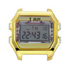 Boîte de montre IAM medium polycarbonate doré - vue V1